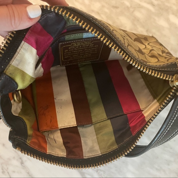 Vintage coach shoulder bag - Picture 5 of 10
